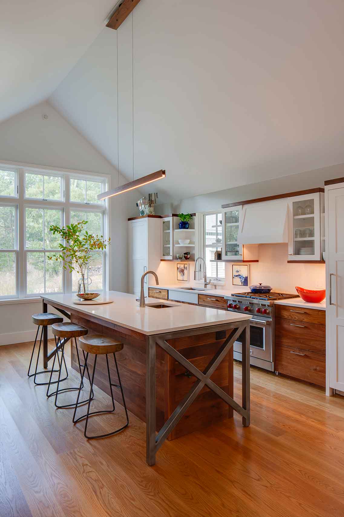 Sengekontacket Architecture and kitchen design by Breese Architects